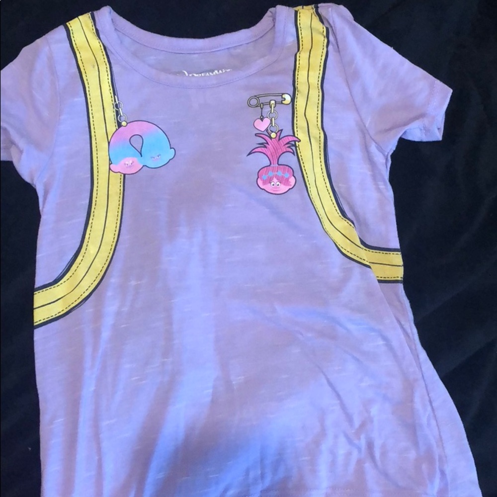 Trolls tee shirt, gently used.